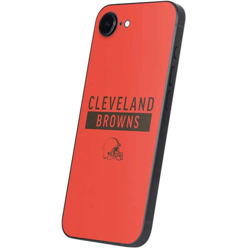 NFL Cleveland Browns Orange Performance Series iPhone 16e Skin